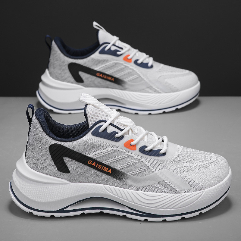 45 sapatos de tamanho grande sapatos masculinos esportes lazer verão malha respirável Ultra-leve lazer esportes tênis de
