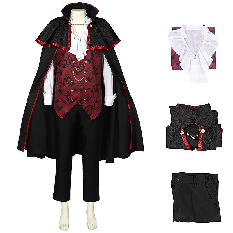 Manto real europeu Medieval com almofadas de ombro masculino feminino Retro manto cosplay traje camisa terno