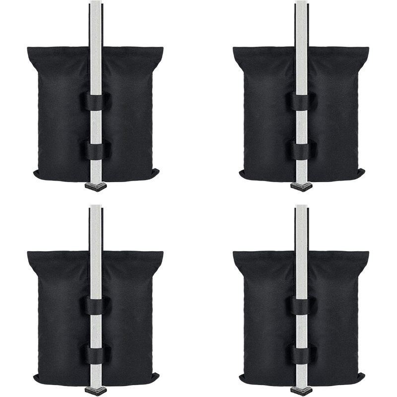 Conjunto De Sacos De Areia Com Pesos De Dossel De 4 , Capacidade 140LBS (Sem Enchimento)