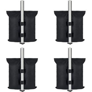 Conjunto De Sacos De Areia Com Pesos De Dossel De 4 , Capacidade 140LBS (Sem Enchimento)