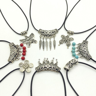 Moda estilo étnico colar acessórios jóias boêmias Miao prata tibetana pequena flor Natural calcedônia curto clavícula co
