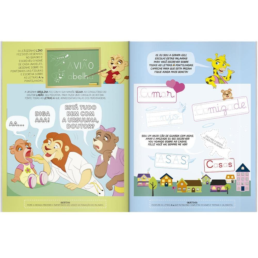 Livro Escolinha Atividades de Apoio Escolar: Vogais - Ed TodoLivro · foto 2