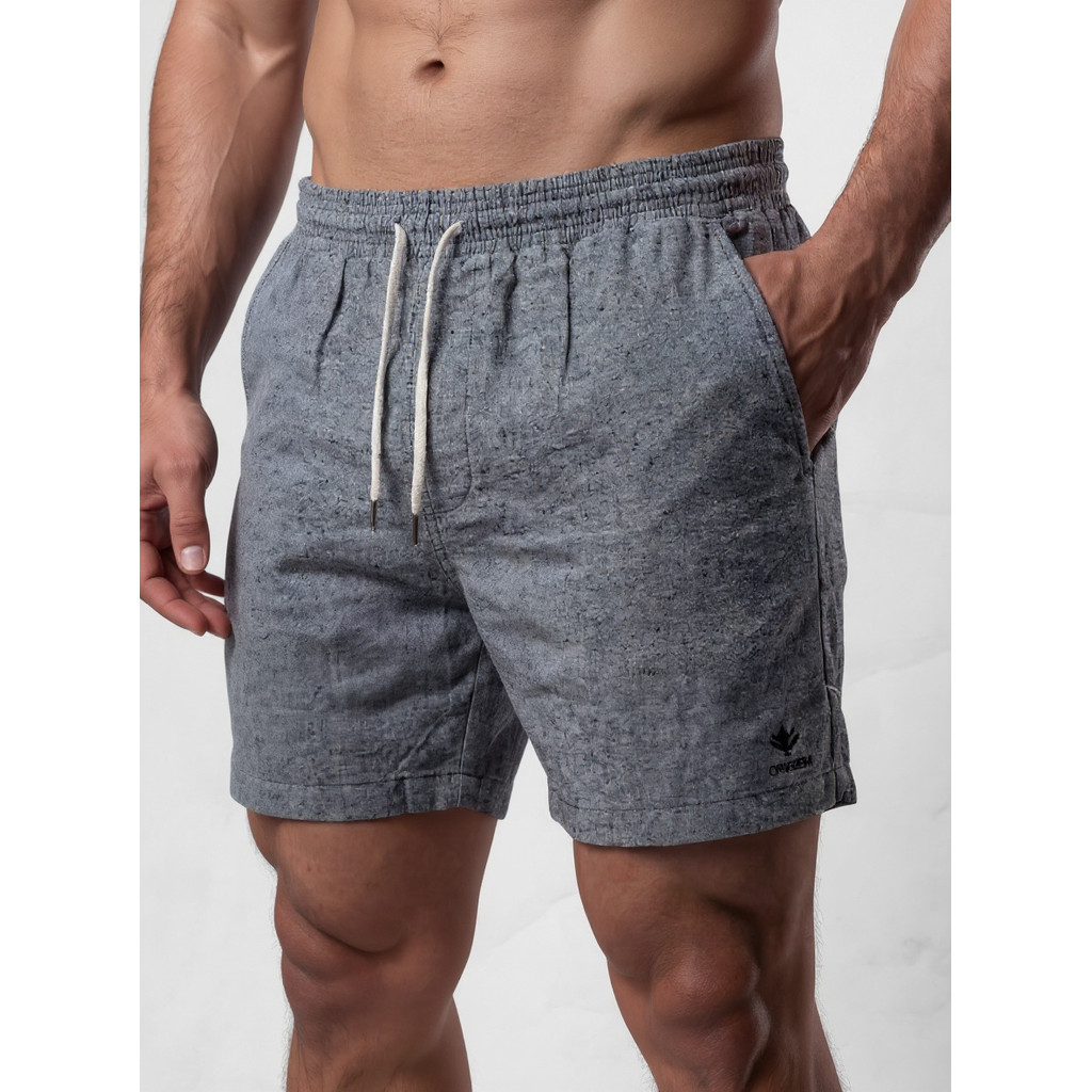 Kit 3 Bermudas Masculinas Linho Elastano Praiana Confortável Verão — Aline Secco Store