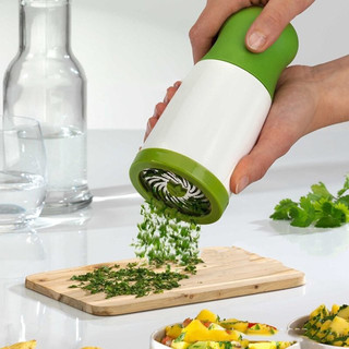 Cross-Border novo estilo coentro chopper vegetal chopper erval chopper branco verde moedor
