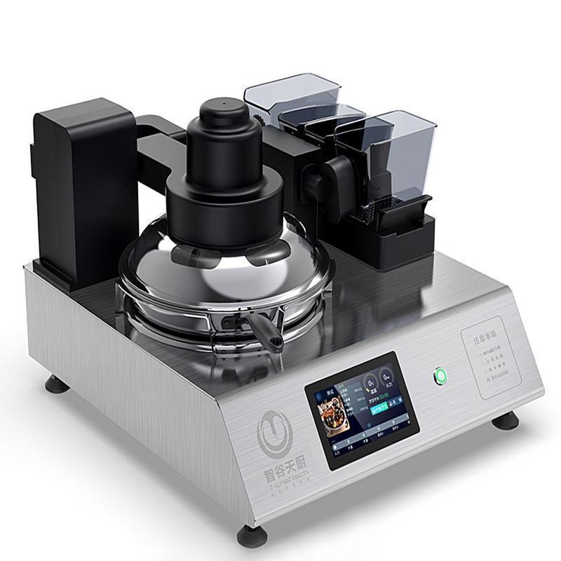 Robô de cozinha automático de mesa, robô de cozinha eletromagnético doméstico, controle inteligente de temperatura, rest