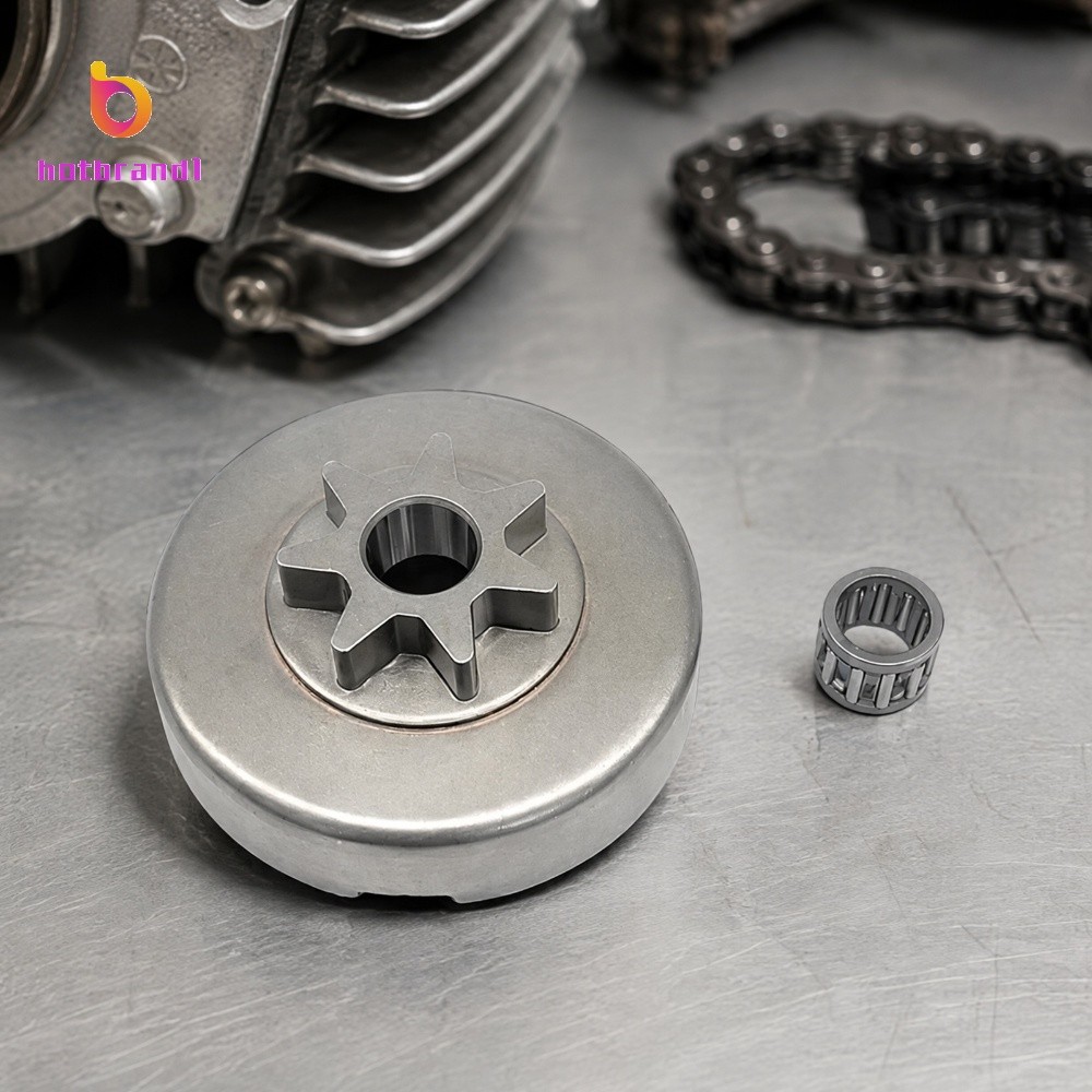 Roda Dentada De Motosserra De 3/8 Passo Para Echo CS-590-591 600P A556001610 Peça OEM De Metal