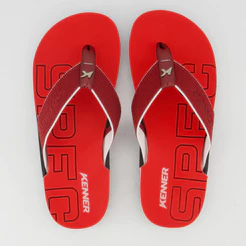 Chinelo Kenner NK6 São Paulo Vermelho