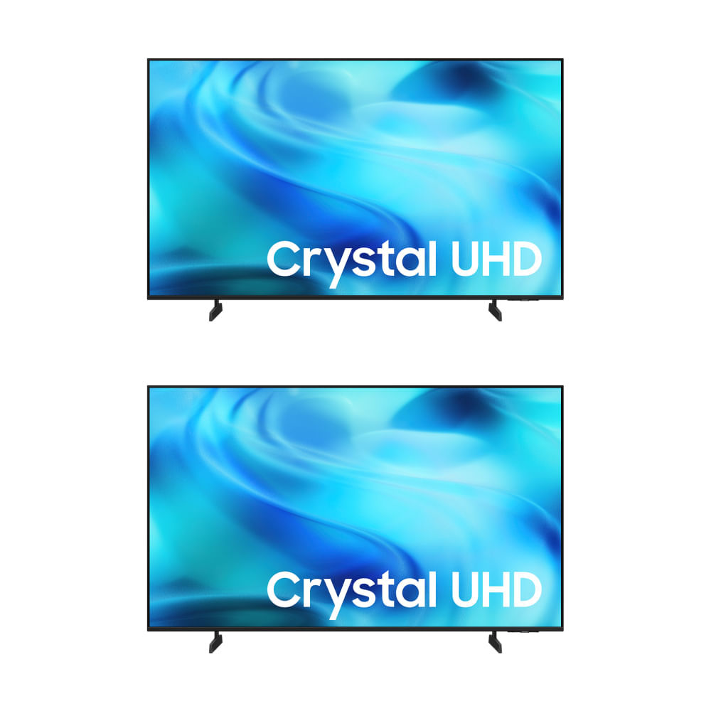 Samsung Smart TV 85" Crystal UHD 4K U8000H 2026 + Samsung Smart TV 50" Crystal UHD 4K U8000H 2026