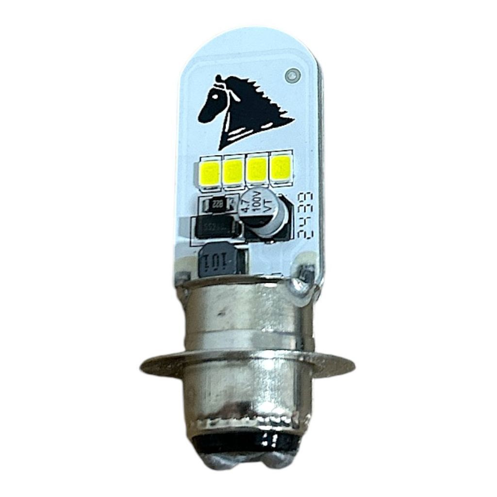 Lâmpada Farol Led Blitz Stalion Cavalinho Completa P/Moto Honda Pop/Biz/Nxr — imagem 2 de 2