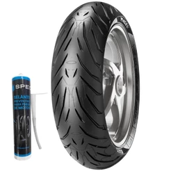 PNEU TRASEIRO 160/60ZR-17 ANGEL ST USO SEM CAMARA 69W CB 500 F/X e CBR 500R XJ6 N ER-6n NC 700X + Selante spec 300ml