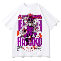 [Camiseta Premium em Algodão Puro]AYA Camiseta Camisa Hanako Kun Camiseta Feminina Punk Cultura Pop 2000s anime Roupas C