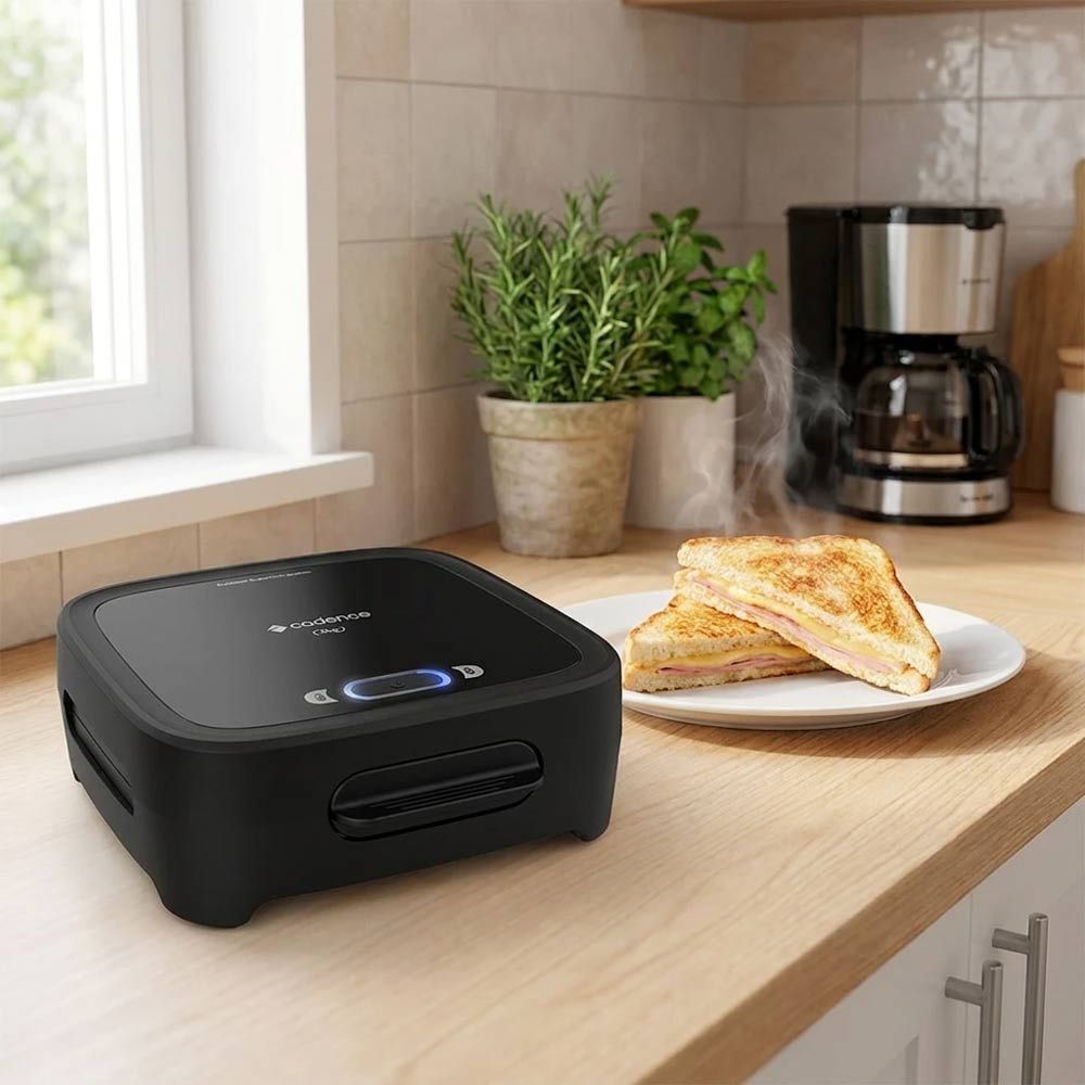 Sanduicheira e Grill Cadence Click SAN400 Preta - 750W 127V · foto 2