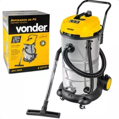 Aspirador de Pó e Líquido 3600W 220V APV 3690 Vonder