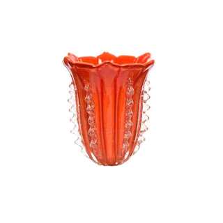 Vaso De Decoração Em Murano Vaso Square M Cristais Tavares