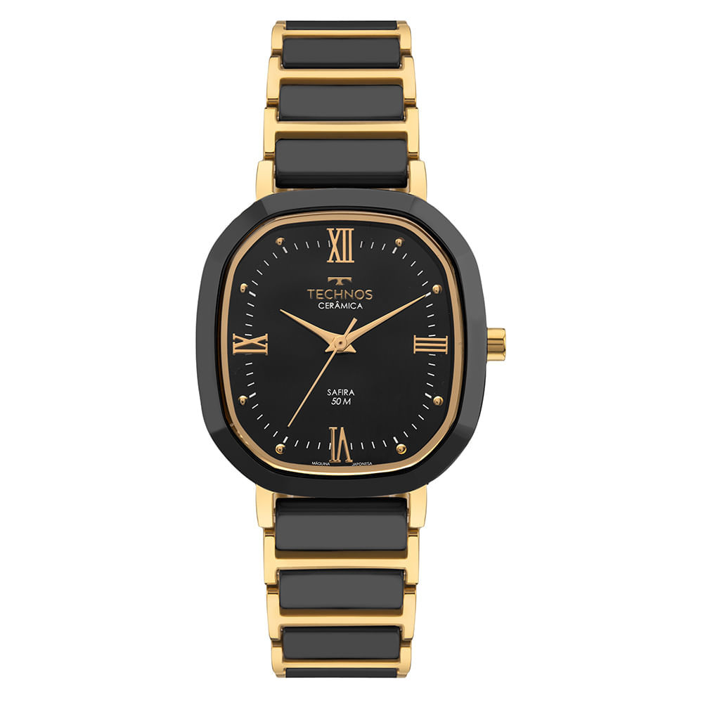 Relógio Technos Feminino Cerâmica Dourado - 2035NDV/1P