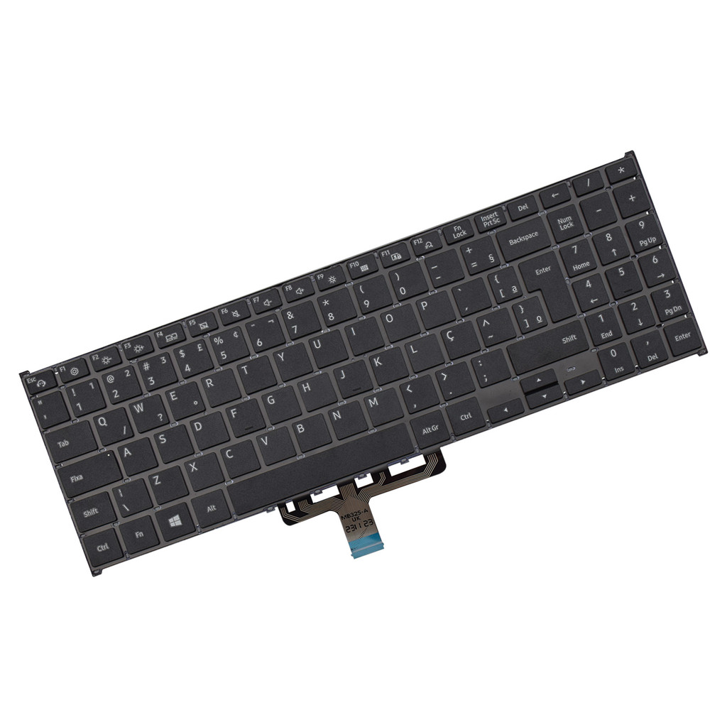 Teclado para Notebook compatível com Samsung Book NP550XCJ-KT1BR ABNT2 — imagem 2 de 2