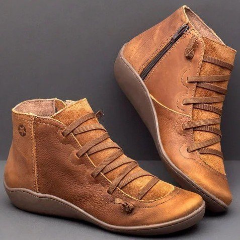 36-43 Martin botas planas rendas botas curtas outono inverno novo estilo botas femininas tamanho grande Casual botas cur