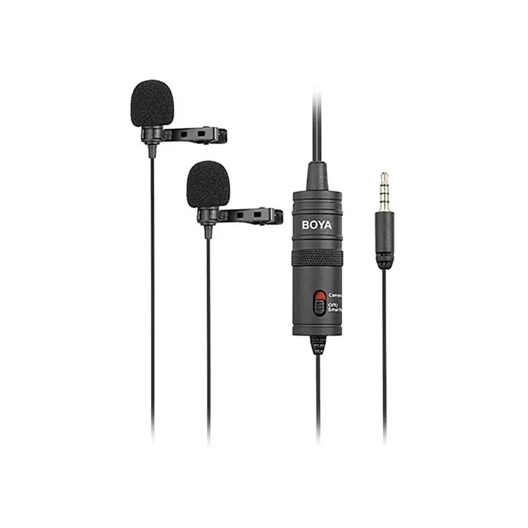 Microfone Boya By M1DM Lapela Condensador Omnidirecional