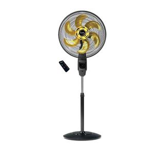 Ventilador de Coluna com Controle Mallory 40cm Chronos Preto e Dourado 220V