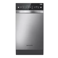 Lava-Louças 10 Serviços Brastemp cor Inox com Ciclo Pesado - BLF10BR