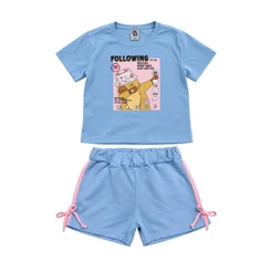 Conjunto Feminino Infantil Blog Da Capivara