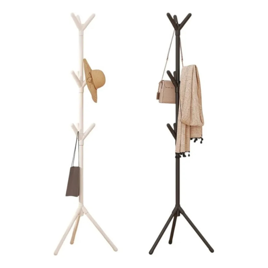 2x Cabideiro Arara Mancebo Organizador Roupas Bolsas