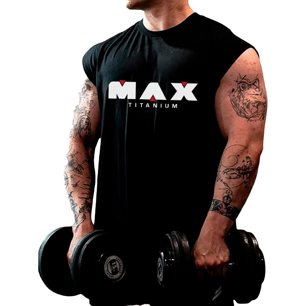 Camiseta Regata Oversized Masculina Academia Treino Larga Moda Casual e Esporte de Alta Qualidade