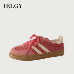 IELGY Retro Hong Kong Estilo Sapatos De Treinamento Feminino Branco Tênis Esportivos Casuais