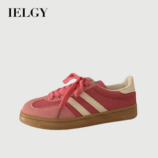 IELGY Retro Hong Kong Estilo Sapatos De Treinamento Feminino Branco Tênis Esportivos Casuais
