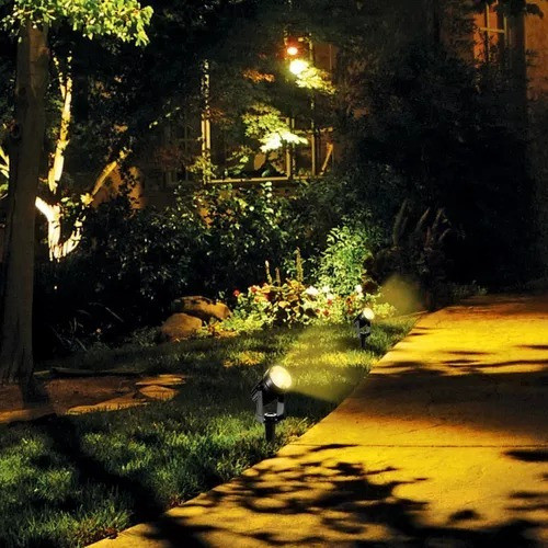 Espeto Jardim Solar Branco quente Decoração Externa Luminária Spot Led Gramado Jardinagem Iluminação — imagem 2 de 2
