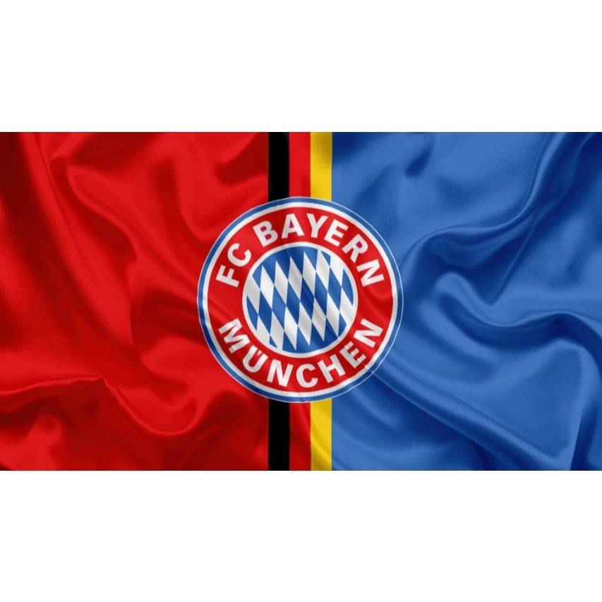 Top Painel fc bayern munich retangular de lona para decoração de festa de aniversário infantil. Várias medidas.