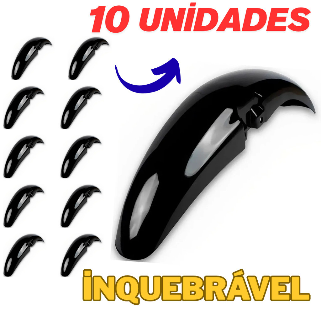 Kit 10 UNIDADES PARALAMA DIANTEIRO Titan 125 Fan 125 2009-13 em Oferta na Shopee