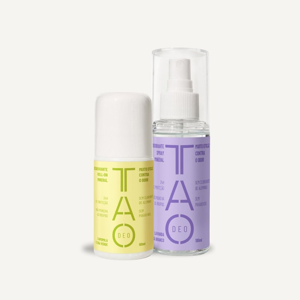 Kit 2 Desodorantes Fresh Power - Roll-on 60ml + Spray 100ml Vegano