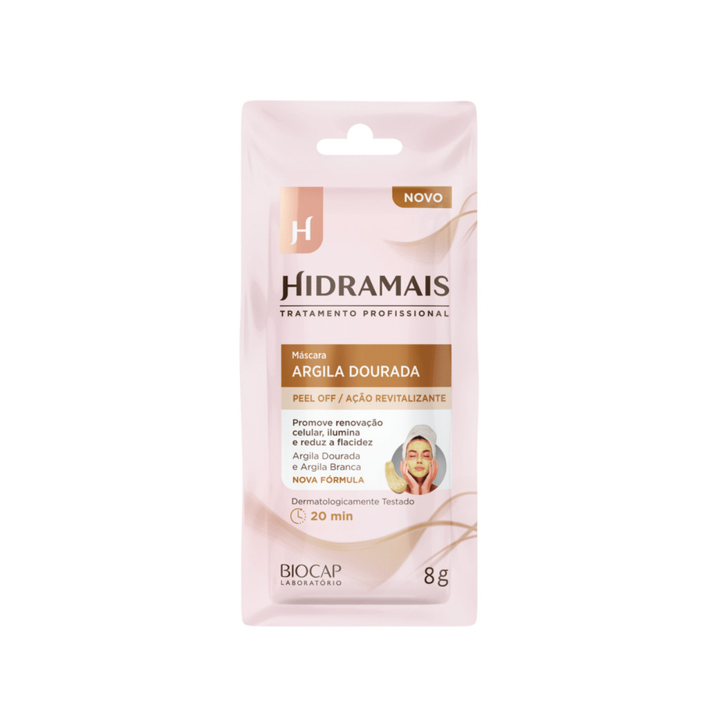 Máscara Facial Hidramais Argila Dourada Peel Off: Onde Comprar | BuscaProdutos