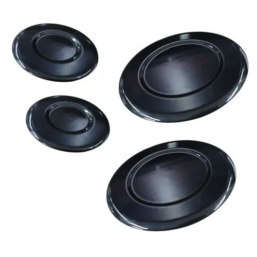 Kit Espalhador Fogão Continental mesa de vidro 4 Bocas - 2 grande 2 pequeno