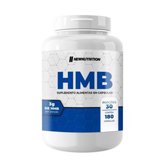 HMB 3g - 180 Cápsulas - NewNutrition em Oferta na Shopee