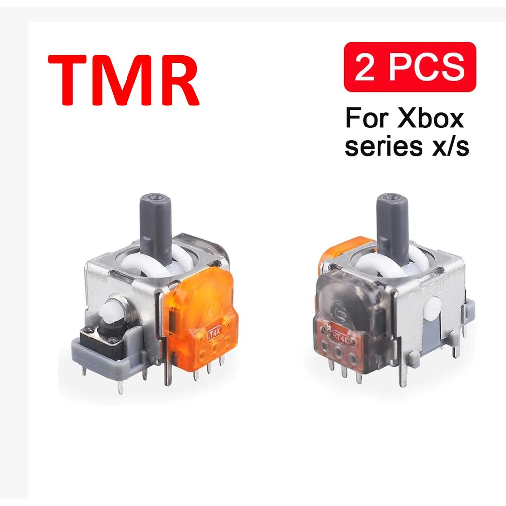 Kit 2 Analógicos 3D Magnético TMR Effect Controle Xbox Serie X S / One X S