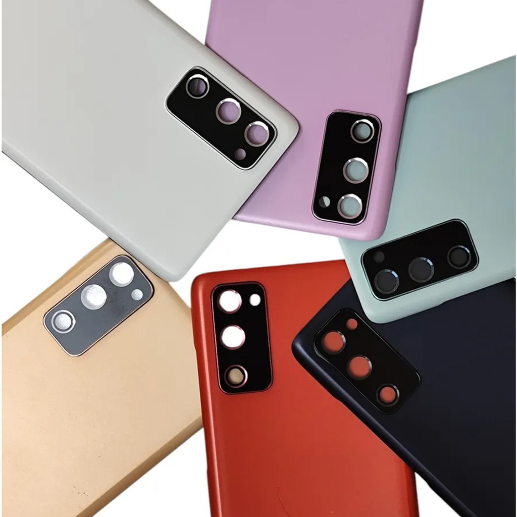【Tampa S20 FE】SM-G780G Compatível Celular Tampa Traseira Com Lente Promoção