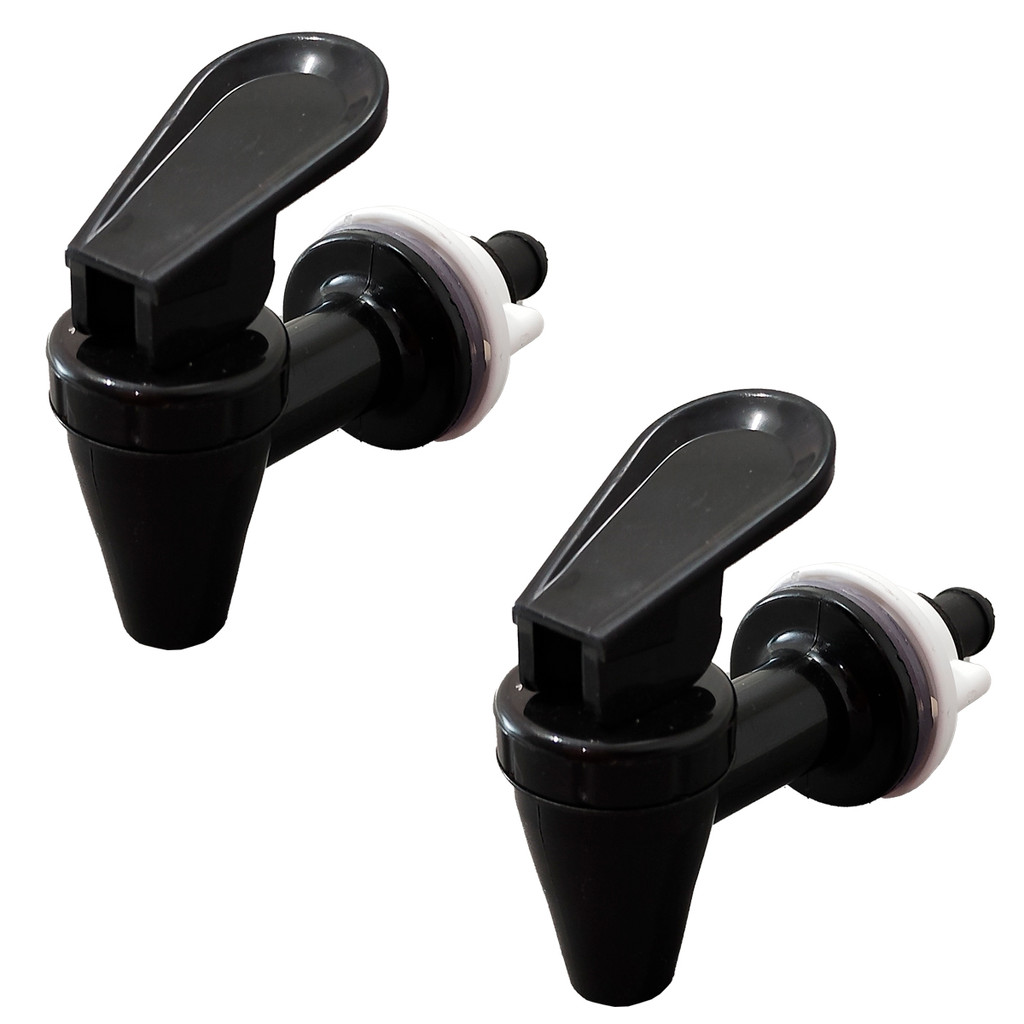 2 Torneiras Para Bebedouro Preta Lazarios em Oferta na Shopee
