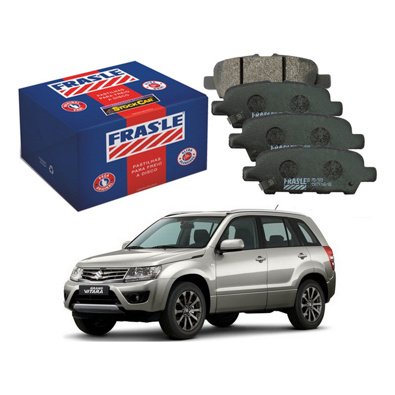 Pastilha Freio Traseira Grand Vitara 2.0 2013 A 2016