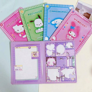 No Sanrio My Melody Kuromi Cinnamon Roll Saco de pão da Pomerânia Nota de cachorro Bloco de notas de papel Diário Papela em Oferta na Shopee