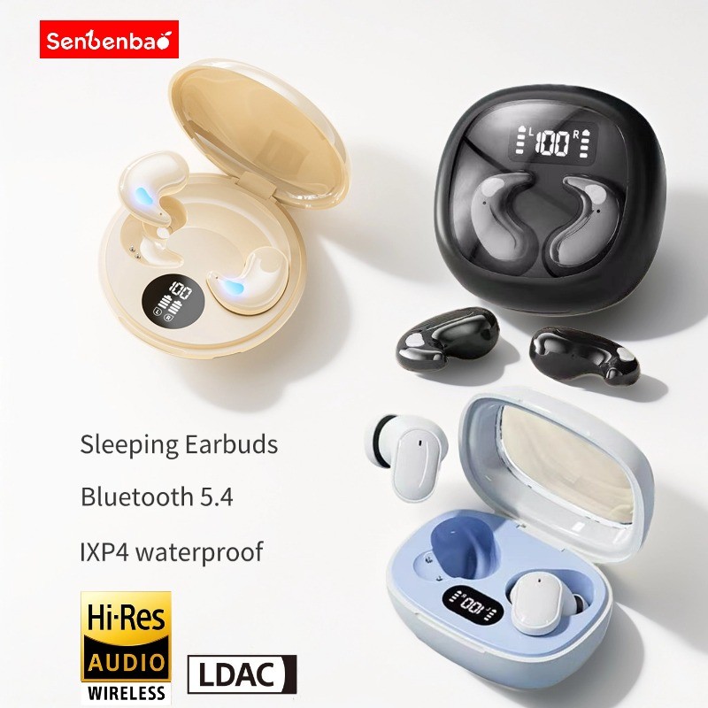 Senbenbao X55 TF/TE/FE ENC Fones De Ouvido Com Cancelamento De Ruído Sem Fio Verdadeiros Bluetooth Intra-Auriculares em Oferta na Shopee