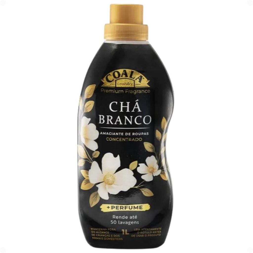 Amaciante De Roupas Coala Laundry Chá Branco Concentrado 1L