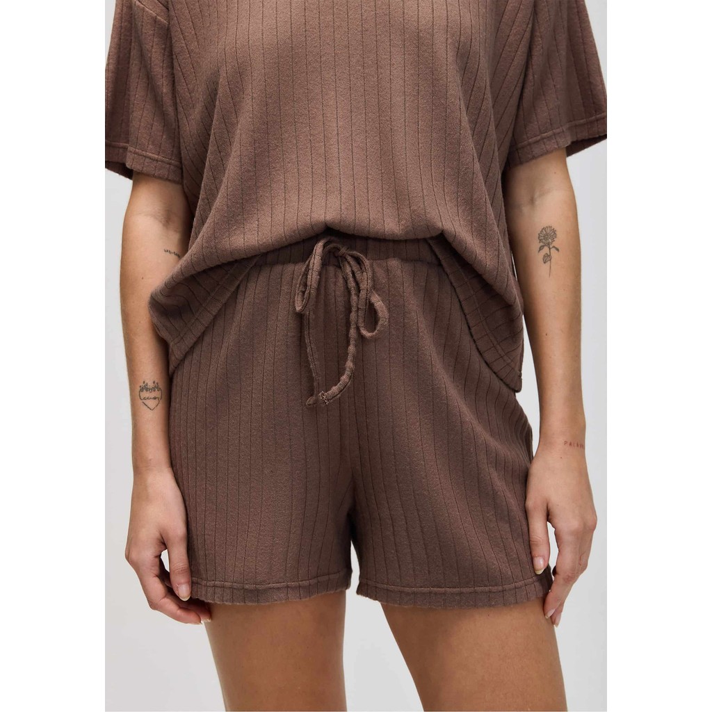 Shorts Feminino Com Cordão