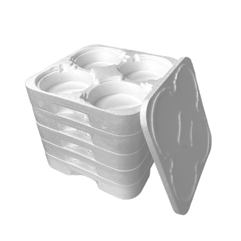 Porta Marmitex de Isopor com Tampa Nº8 5 Unidades