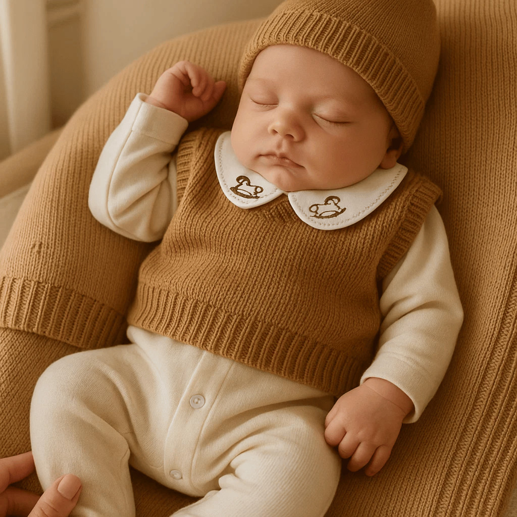 Saída de Maternidade Kit Tricot Menina Menino - Envio Imediato em Oferta na Shopee