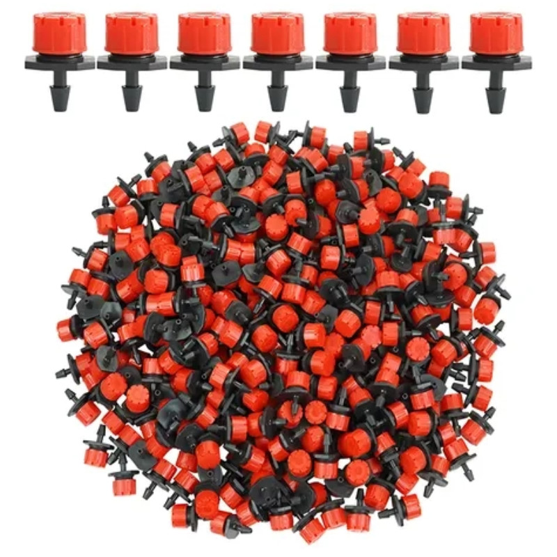 Kit 120 Gotejador Para Plantas Bico Irrigação de Jardim Regulável 70l/h Mangueira - OFERTA