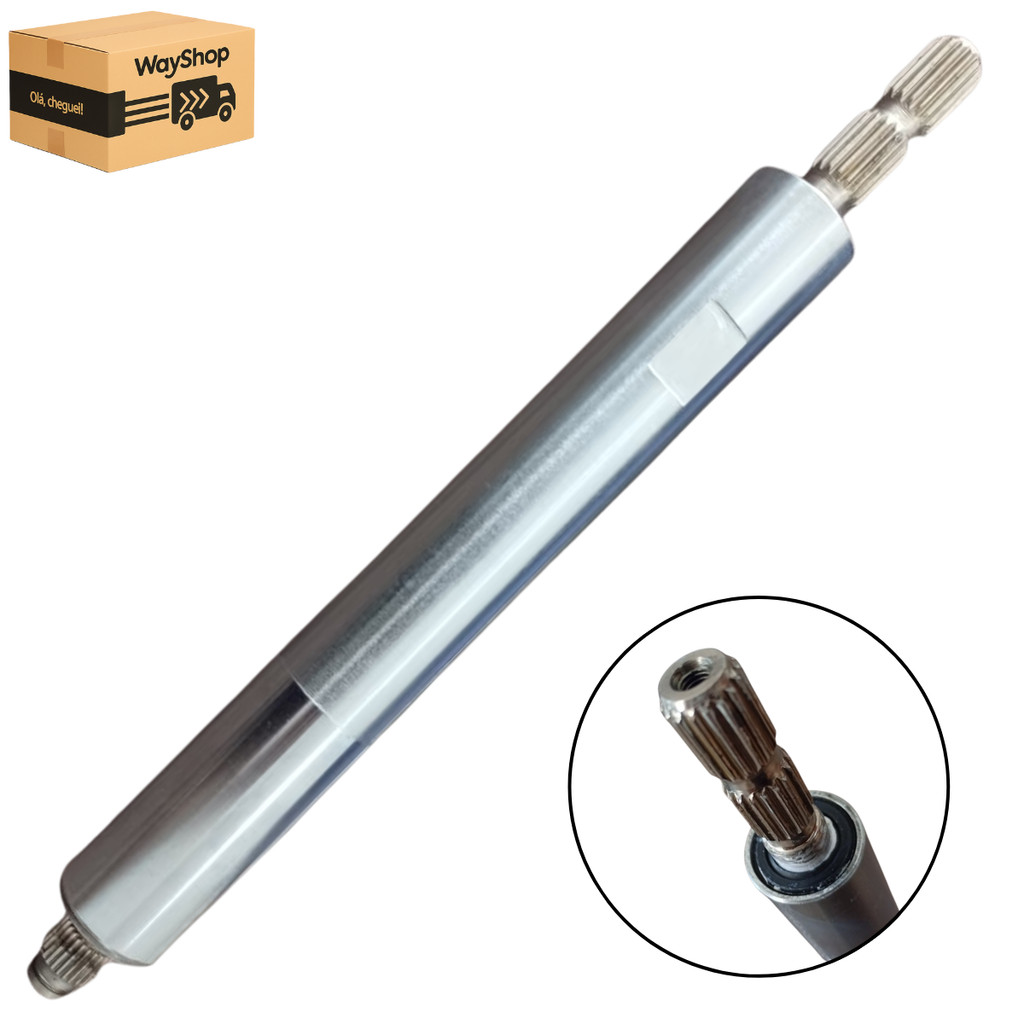 Tubo Eixo Mancal Electrolux LM08 LF90 LF10 LT12 LTE12  Alta Resistência e Durabilidade