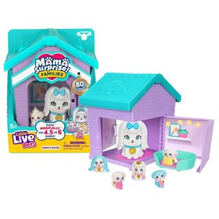 Little Live Pets Mama Surprise Família Maltês Casinha - Fun em Oferta na Shopee