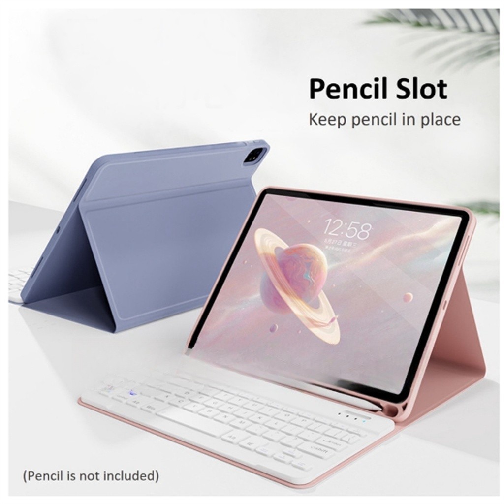 Capa magnético e trackpad teclado para Samsung Galaxy Tab A9/A11 8.7º polegadas 